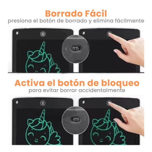 Tableta Digital LED Infantil 8.5 Pulgadas